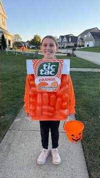 Watch The DIY Giant tic tac Costume I made for My Daughter For Halloween.