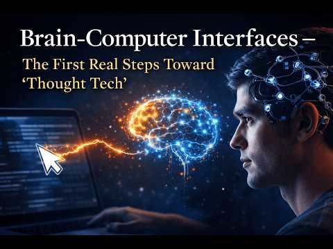 🧠 Brain-Computer Interfaces — The First Real Steps Toward “Thought Tech”