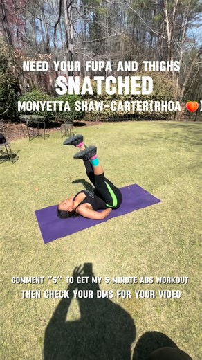 Need your FUPA Snatched? Comment “5” to get my 5 min abs workout then check your dms! Need an abs workout that’ll get your abs and inner thighs snatched? Try this amazing move of the day featuring the amazing Monyetta Shaw-Carter! #FitnessMotivation #FitnessInspiration #FitnessJourney #WorkoutMotivation | Kenya Crooks PAGE 2