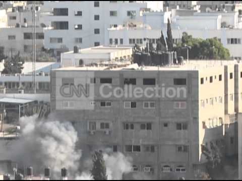 ISRAEL: GROUND OPS-BUILDING EXPLOSION