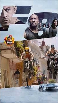 The chase with motorcycles | Fast and Furious 8 (2017)