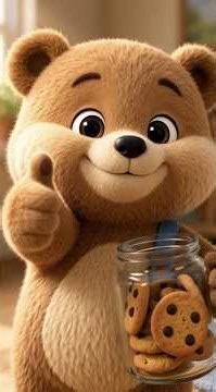 Bumble the Bear Can't Reach the Cookie Jar! 🍪🐻 Funny Kids Short