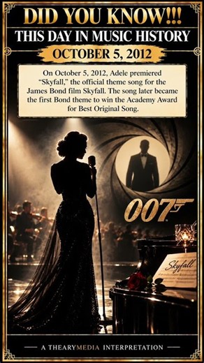 This Day in Music History: Adele — “Skyfall” | October 5, 2012