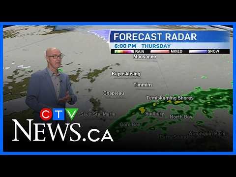 Flooding, showers, sun and snow: Northeastern Ontario's wild week of weather