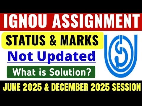 IGNOU Assignment Status & Marks Not Updated June 2025 & December 2025 Session: What is Solution?