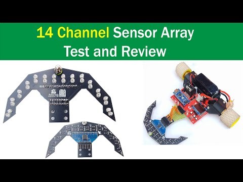 14 Channel Line Follower Sensor Array | 14 Channel Line Follower Robot | JLCPCB
