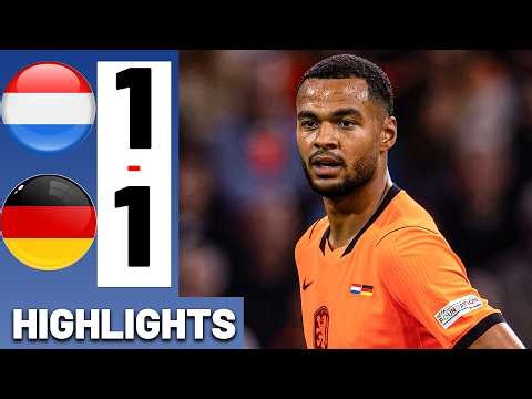 Netherlands vs Germany 1-1 • Gakpo Nmecha Goals - Highlights UEFA Nations League