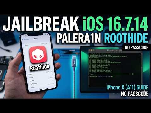 How to Jailbreak iPhone X iOS 16.7.14 with Palera1n Roothide (2026 Guide)