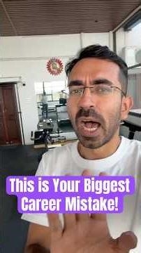 This Can Be The Biggest Blunder of Your Career