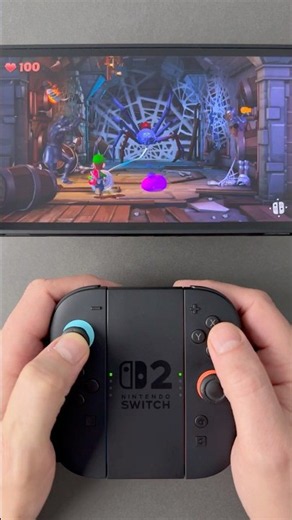 The Spider Boss in Luigi’s Mansion 2 HD is INCREDIBLE! 🕸️🕷️👻🎃 #luigismansion2hd #nintendoswitch2