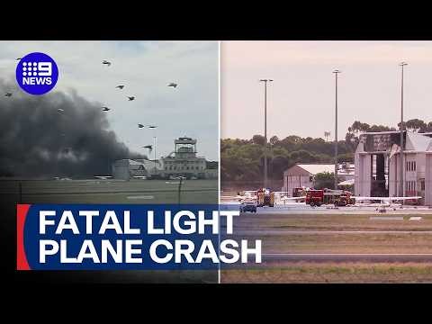 Fatal light plane crash in South Australia | 9 News Australia