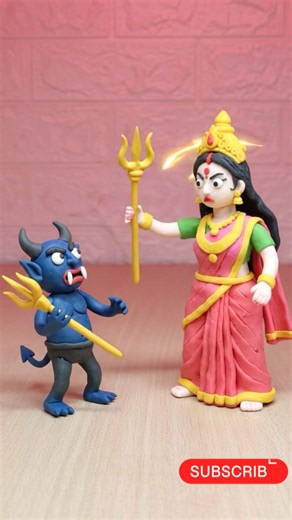 Clay Se Banaye Maa Durga Ki Murti Step By Step | Clay Special Art Tutorial 💖✨