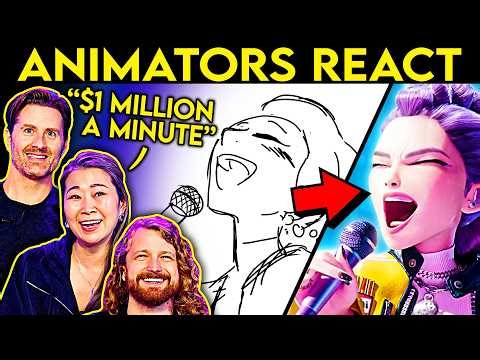 Animators React to KPop Demon Hunters - ft. THE DIRECTORS!