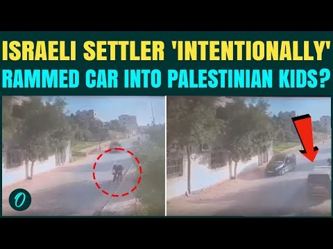 Israeli Settlers Ram Vehicle Into Palestinians, Kidnaps Them | Netanyahu's CHILLING Assault Video