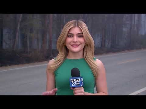 Georgia wildfires prompt burn bans, evacuations