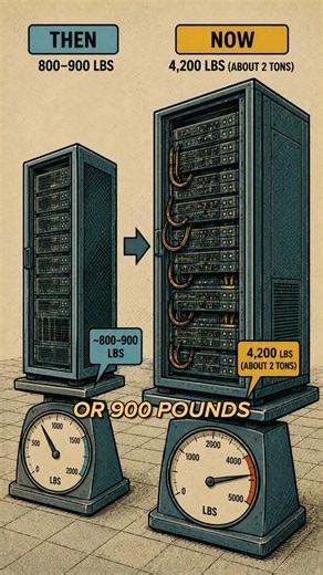 Why AI Data Centers Weigh 5X More Than Normal Ones