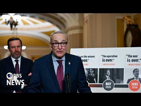WATCH LIVE: Senate Democratic leaders hold briefing amid concerns over Iran deal