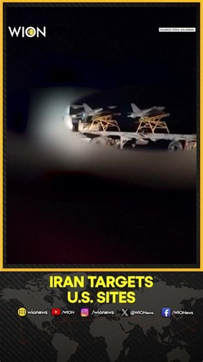 Iran Launches Retaliatory Strikes on U.S. Bases in Kuwait and Jordan | WION Shorts