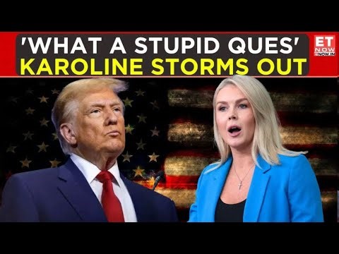 White House Erupts In Turmoil: Did Karoline Leavitt Just Lash Out At The Media? | US Breaking News