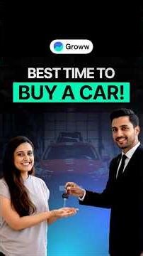 When is the best time to buy a car?