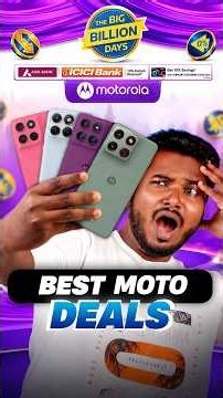 Best Moto Deals in Flipkart Big Billion Days🔥#shorts #trending