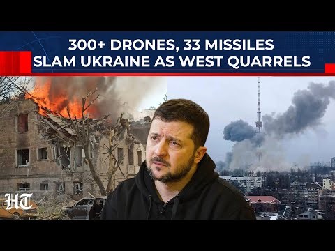 Over 300 Drones, 33 Missiles Slam Ukraine; Zelensky Neglected As West Quarrels Over Greenland?