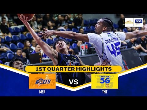 MERALCO vs. TNT | SEMIS GAME 1 | 1ST QUARTER HIGHLIGHTS | PBA SEASON 50 PHILIPPINE CUP