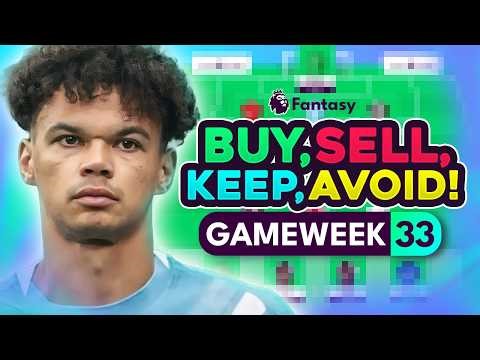 FPL GW33 TRANSFER TIPS! | Buy, Sell, Keep & Avoid for Gameweek 33 | Top Picks Tier List 2025/26! ⭐