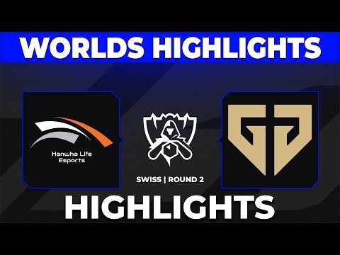 HLE vs GEN Highlights | Worlds 2026 Swiss Stage | Hanwha Life Esports vs Gen.G