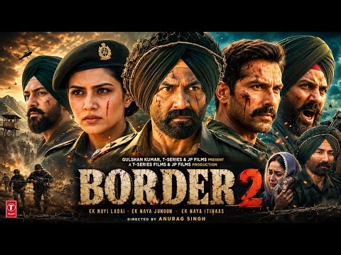 Border 2 Full Movie 2026 Sunny Deol, Varun Dhawan, Diljit Dosanjh Released New Blockbuster Movie HD