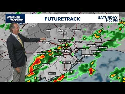 Houston forecast update: Rain chances continue through the weekend