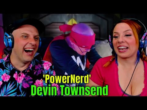 Devin Townsend 'PowerNerd' (Official Promo Video) THE WOLF HUNTERZ REACTIONS