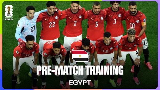 Egypt Train Before Argentina | FIFA World Cup 2026™