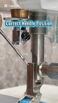 Stop Breaking Needles! Proper Installation Guide #sewingmachinerepair #sewingmachine #sewinghacks