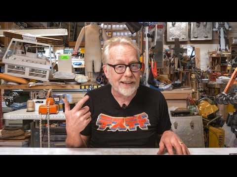 How Adam Savage Adjusted When His Day Job (MythBusters) Ended