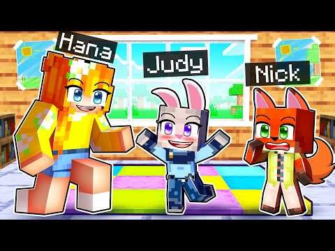 ADOPTING BABY JUDY HOPPS in Minecraft!