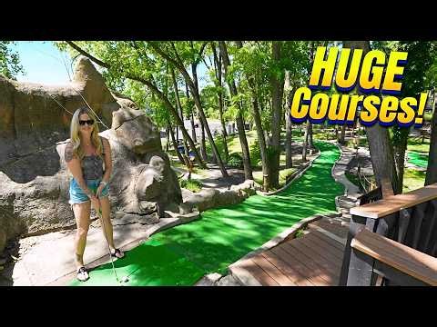 This Mega Mini Golf Match Did Not Go As Expected!