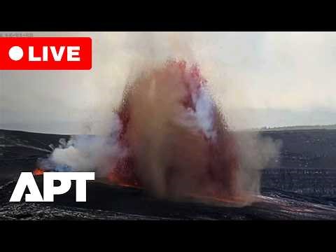 LIVE | Hawaii's Kilauea Volcano Erupts Again in Stunning Lava Fountain | APT