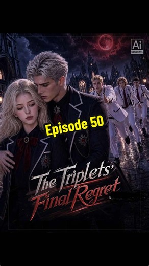 The Triplets Final Regret EP 50 Elisa, a half-human, half-vampire girl, believes the Lockhart triplets are the only people in the world she can truly trust. She wants to become human for them—and spend forever with one of them. But everything changes when Amber, the maid’s daughter, appears. Again and again, Elisa is abandoned, humiliated, and stripped of her dignity. All for Amber. Finally, she decides to let go and accept her fate: leaving day school behind, transferring to night school, and b