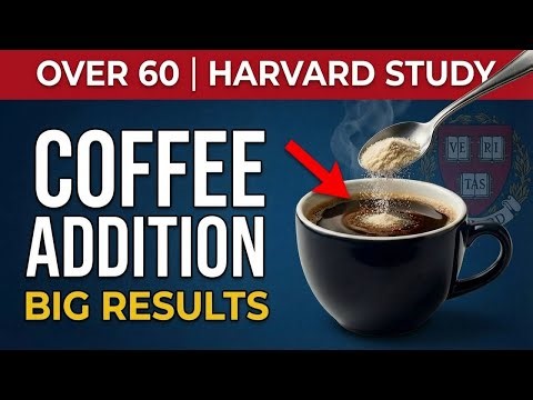 Add THIS to Your Morning Coffee to Rebuild Muscle After 60 (Harvard Approved)