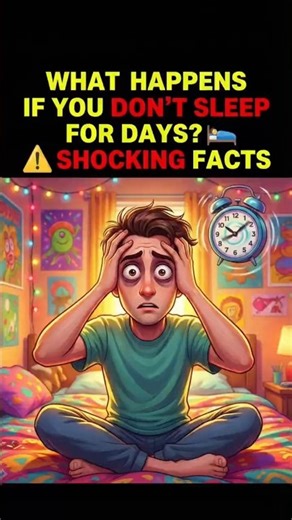 This Is What Happens When You Stop Sleeping 😳#NoSleep #SleepFacts #HealthTips #ShockingFacts #shorts