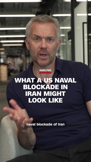 The US military blockade on Iranian ports started Monday morning, after weekend peace talks collapsed in Pakistan. President Trump said the US will sink Iranian “fast attack ships” that come near the blockade. CNN’s Nick Paton Walsh explains how the blockade could work. #iran #us #naval #blockade