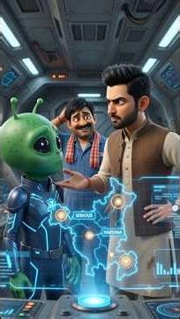 👽 Gaam Mein Utar Gaya Alien | Haryanvi Alien Story