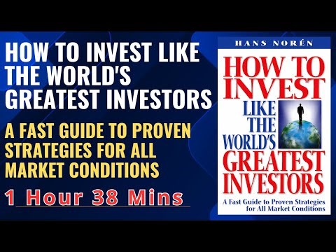 HOW TO INVEST LIKE THE WORLD'S GREATEST INVESTORS #BookSummary