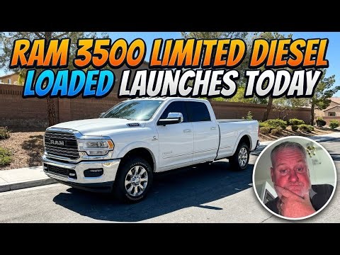 Ram 3500 Limited Fully Loaded Diesel Truck Launches Today
