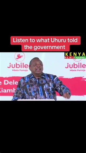 Uhuru's speech during the delegates meeting in Kiambu #kenyanewschannel