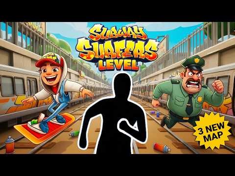 Immersive Interactive Warm Up丨 Subway Surfers New Map 丨Easy Daily Routine | New Moves #34