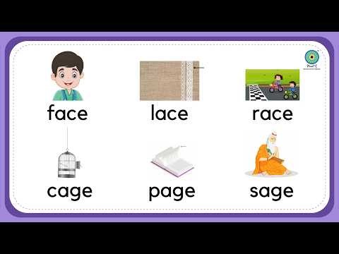 Silent 'e' - 1 - Sr. KG #magice #vowels #words #reading #phonics #sightwords #magice
