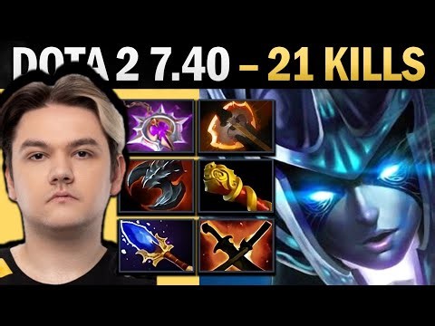 Phantom Assassin Pro Carry with 21 Kills and SNY - Dota 2 Gameplay