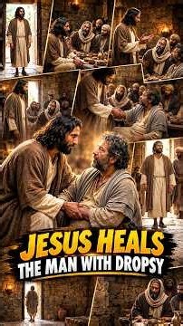 JESUS Healed A Man With Drospy #illness #healing